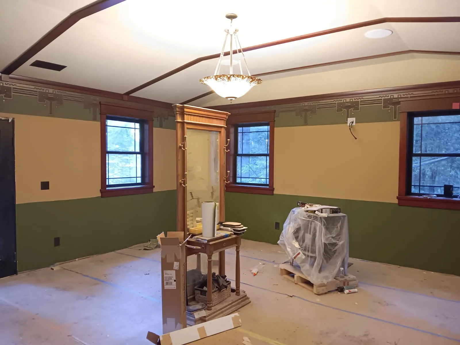 Historic Home Wallpaper Installation